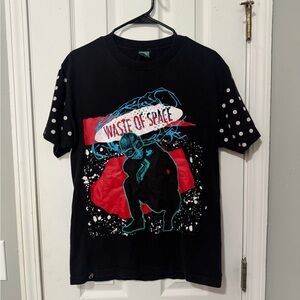 Teenage Black Graphic T-Shirt